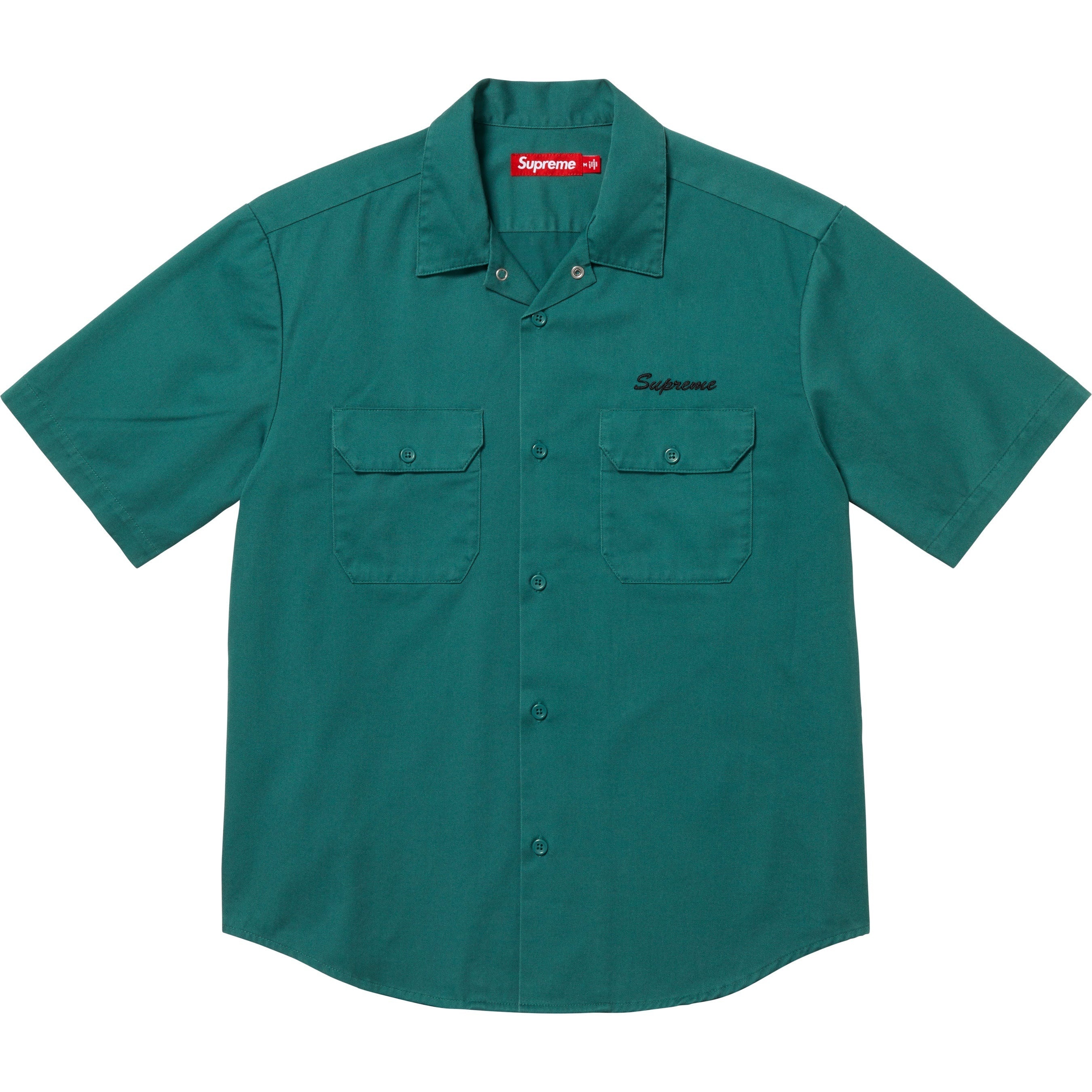 Rhinestone Pin Up S/S Work Shirt view 3